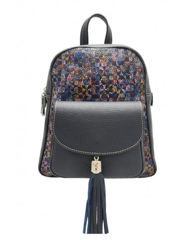 Rucsac dama din piele naturala, Albastru inchis, Isabella Rucsac dama din piele naturala, Albastru inchis, Isabella