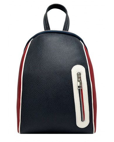 Rucsac dama din piele naturala, Albastru Multicolor, Ariana Rucsac dama din piele naturala, Albastru Multicolor, Ariana