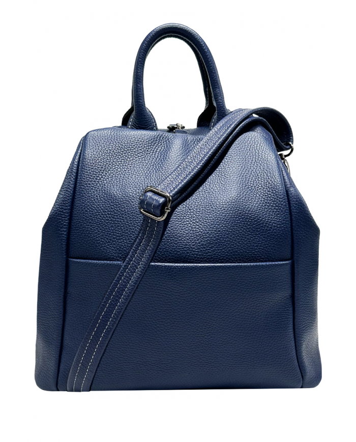 Rucsac dama din piele naturala, Albastru, Laurel Rucsac dama din piele naturala, Albastru, Laurel