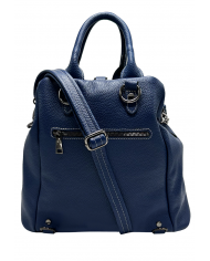 Rucsac dama din piele naturala, Albastru, Laurel Rucsac dama din piele naturala, Albastru, Laurel
